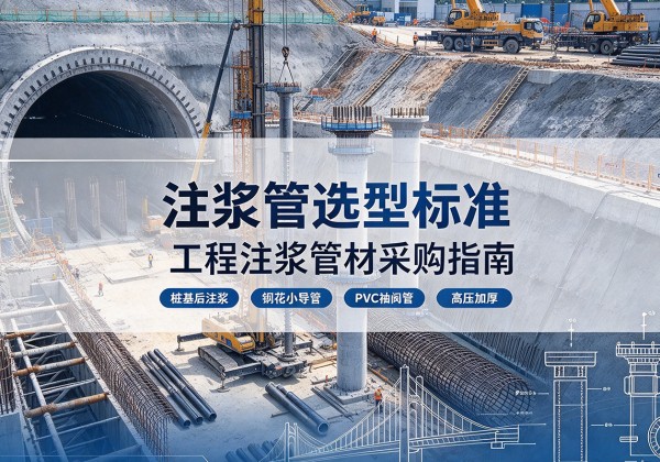 旌阳注浆管选型标准